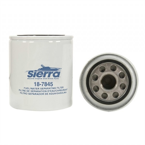 Sierra 18-7845 Mercruiser & Yamaha Uyumlu Yakıt Su Ayırıcı Benzin Filtresi (35-802893)
