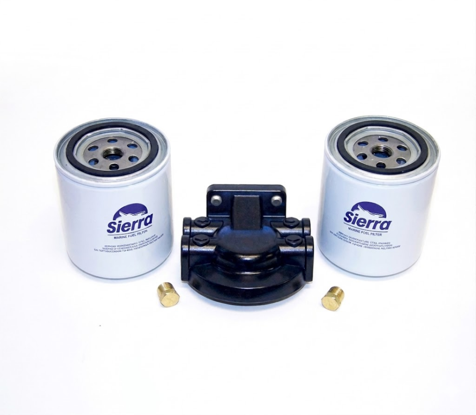 Sierra Braketli Benzin Filtresi Seti - Yedek Filtreli Su Ayırıcı Kit 18-7852-2