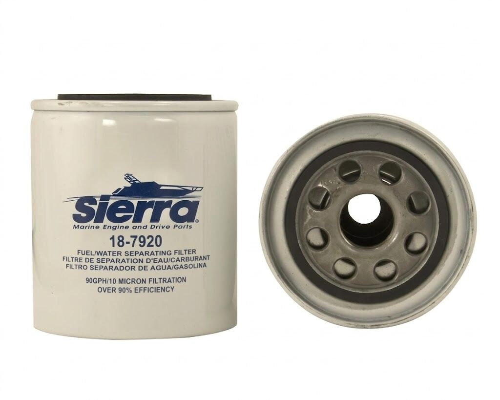 Sierra 18-7920 Yakıt Seperatör Filtresi 10 Mikron (OMC 771839 Uyumlu)