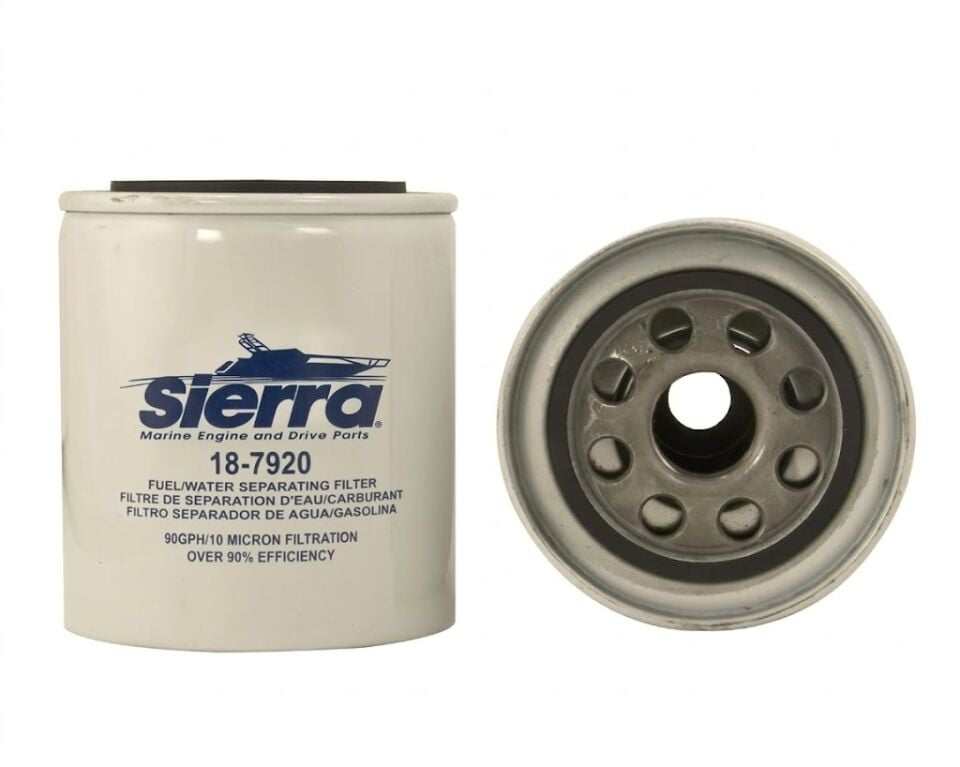 Sierra 18-7920 Yakıt Seperatör Filtresi 10 Mikron (OMC 771839 Uyumlu)