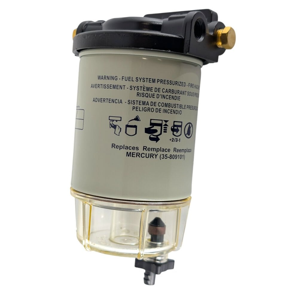 Sierra Marine Yakıt Filtresi ve Su Ayırıcı Seti - 10 Mikron Yüksek Verimlilik 18-7932