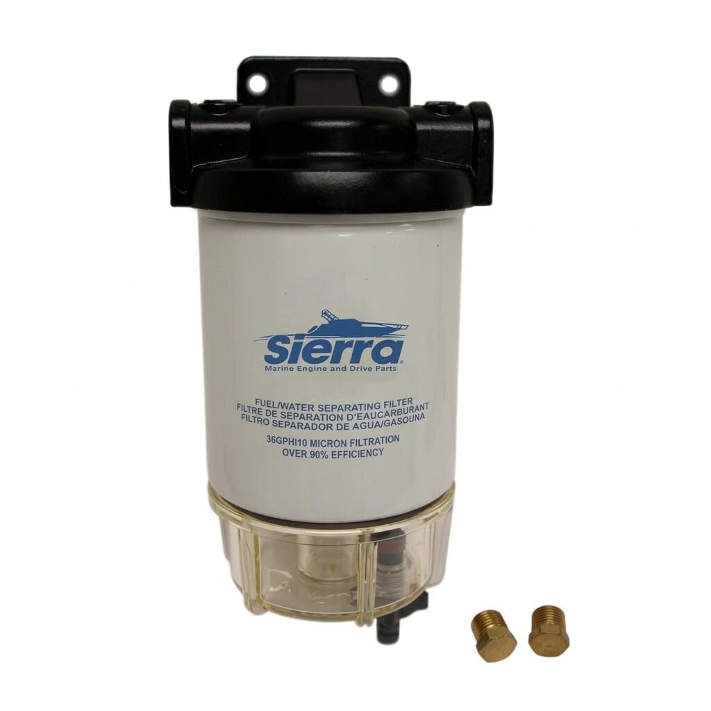 Sierra Marine Yakıt Filtresi ve Su Ayırıcı Seti - 10 Mikron Yüksek Verimlilik 18-7932