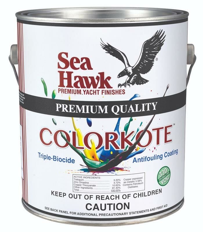 Sea Hawk ColorKote Yumuşak Zehirli Boya 3.785 LT Siyah
