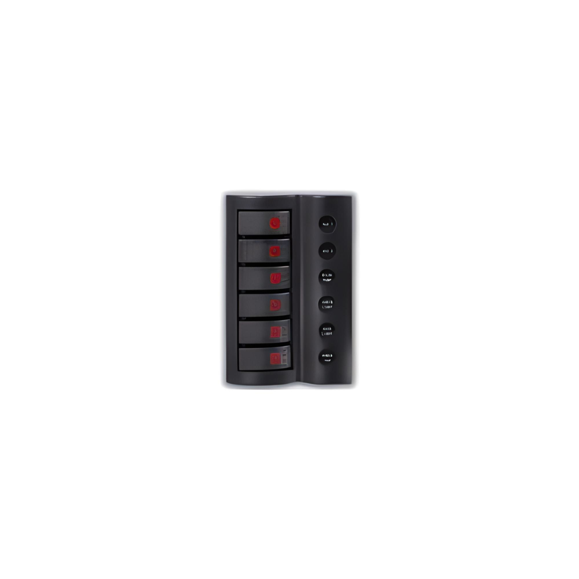 SWITCH PANEL 6 LI ÇİFT led / ELEKTRİK KUMANDA PANELİ