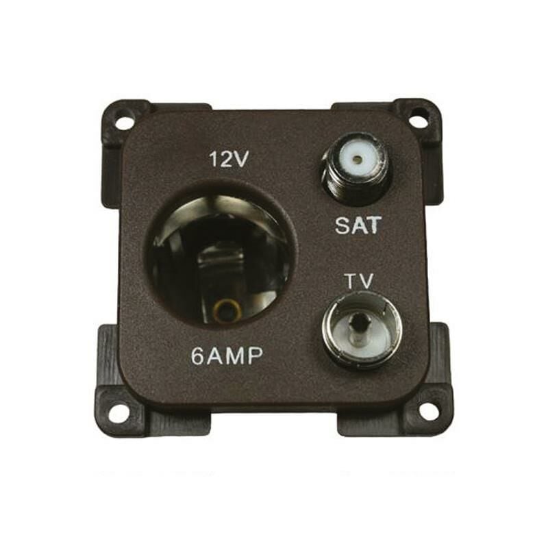 INPROJAL 12 V +TV + SAT SOKETİ TEKNE, YAT VE KARAVAN