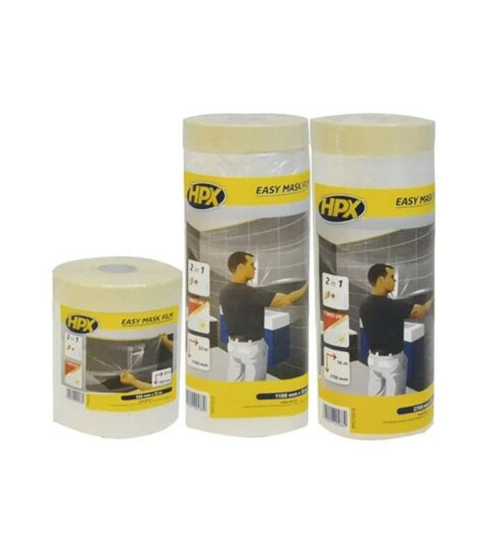 HPX Kendinden Bantlı Maskeleme Filmi 1100mmX33mm