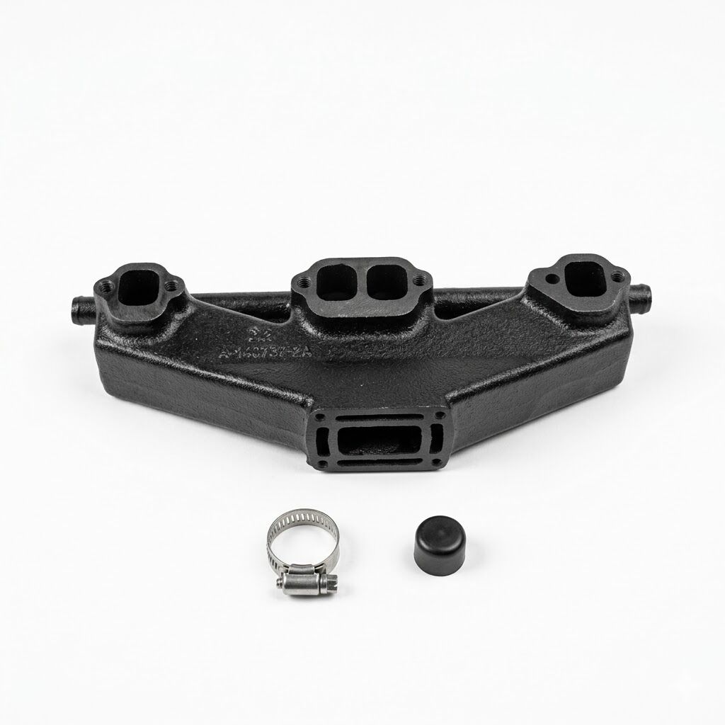 Sierra 18-1986-2 Volvo Penta V6 4.3L Egzoz Manifoldu - 3857723