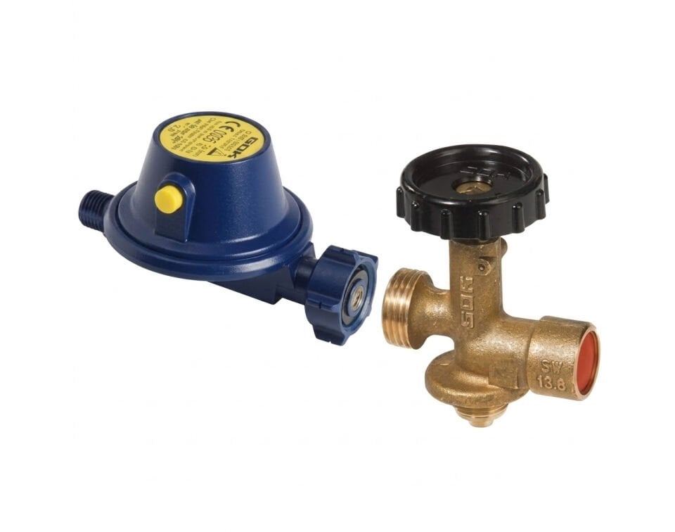 GOK Marin Tekne Yat ve Karavan Tipi Tüp Dedantörü Tüpgaz LPG Kiti - İpragaz ve Aygaz