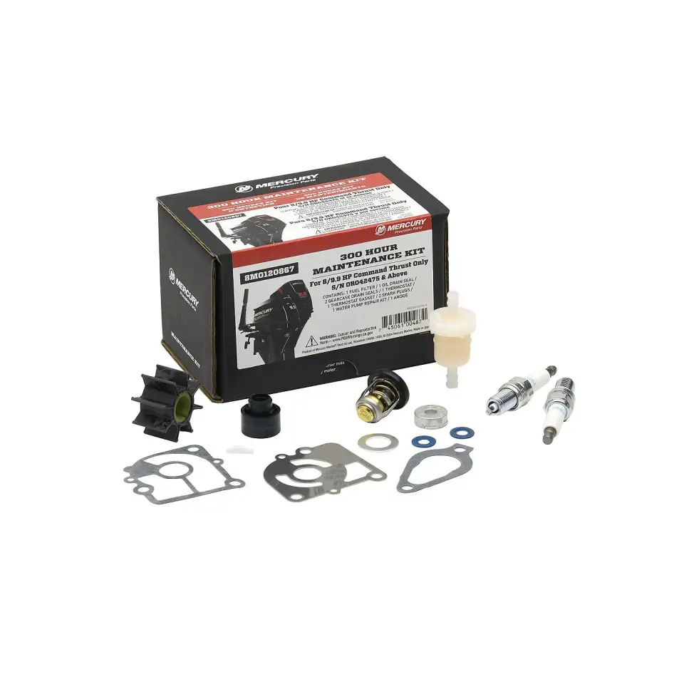 Mercury 8M0120867 300 Saat Bakım Kiti 8 HP - 9.9 HP Command Thrust (CT / BigFoot) Maintenance Kit