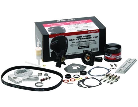 Mercury 8M0094233 300 Saat Bakım Kiti Maintenance Kit 150 HP EFI FourStroke