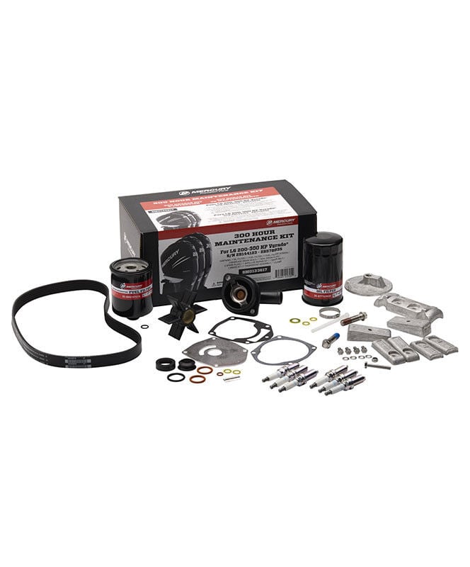 Mercury 8M0133617 300 Saat Bakım Kiti Maintenance Kit 200 HP / 225 HP / 250 HP / 300 HP L6 Verado FourStroke