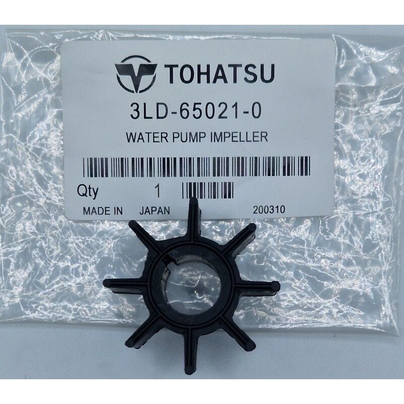 Tohatsu 3LD-65021-0 Orijinal Su Pompası İmpelleri (Water Pump Impeller)