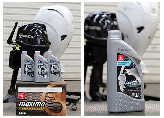Maxima Tohatsu 4 Zamanlı Motor Yağı 10W-40 1 Litre