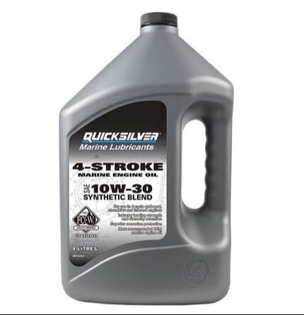 Mercury Quicksilver 8M0152564 10W-30 Sentetik Karışımlı 4 Zamanlı Motor Yağı 4 Litre