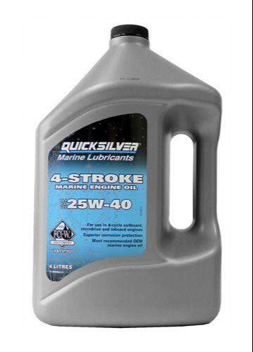 Mercury Quicksilver 8M0086224 25W-40 4 Zamanlı Marine Motor Yağı 4 Litre