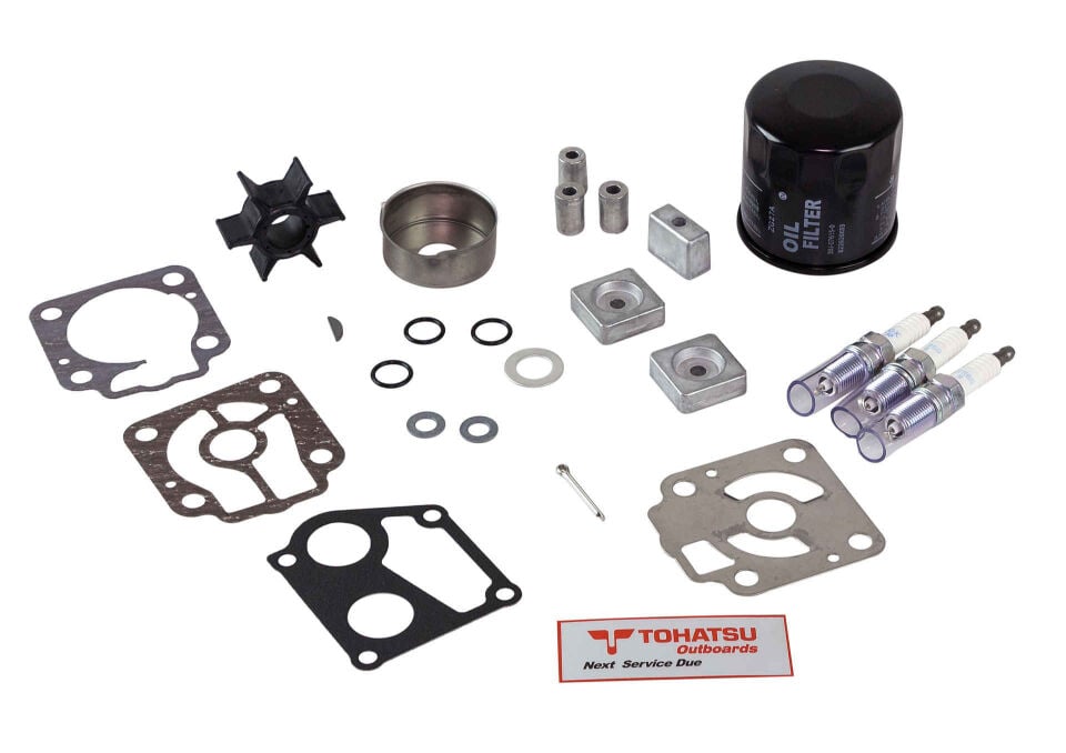Tohatsu 3KY-87500-0 Orijinal Bakım Kiti MFS40A MFS50A MFS60A