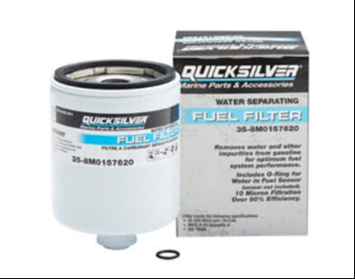 Mercury Quicksilver 8M0157620 Su Ayırıcı Yakıt Filtresi 10 Mikron – Verado 6 Silindir Gen 5