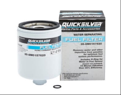 Mercury Quicksilver 8M0157620 Su Ayırıcı Yakıt Filtresi 10 Mikron – Verado 6 Silindir Gen 5