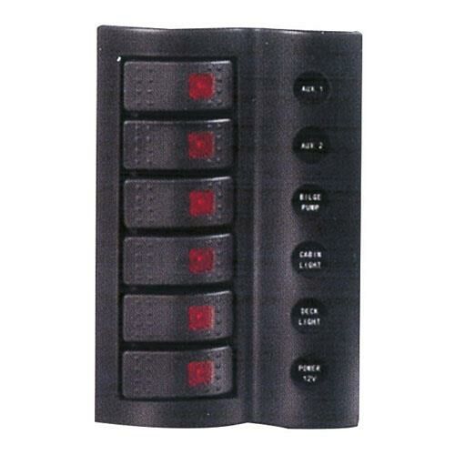 BFY 6'LI   SWITCH PANEL B.S  TEKNE, YAT VE KARAVAN