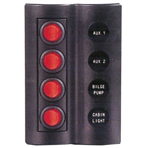 BFY 4'LÜ  SWITCH PANEL A.S TEKNE, YAT VE KARAVAN