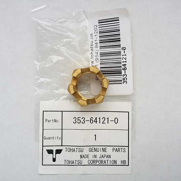 Tohatsu 353-64121-0 Pervane Somunu 21 mm – Orijinal Yedek Parça