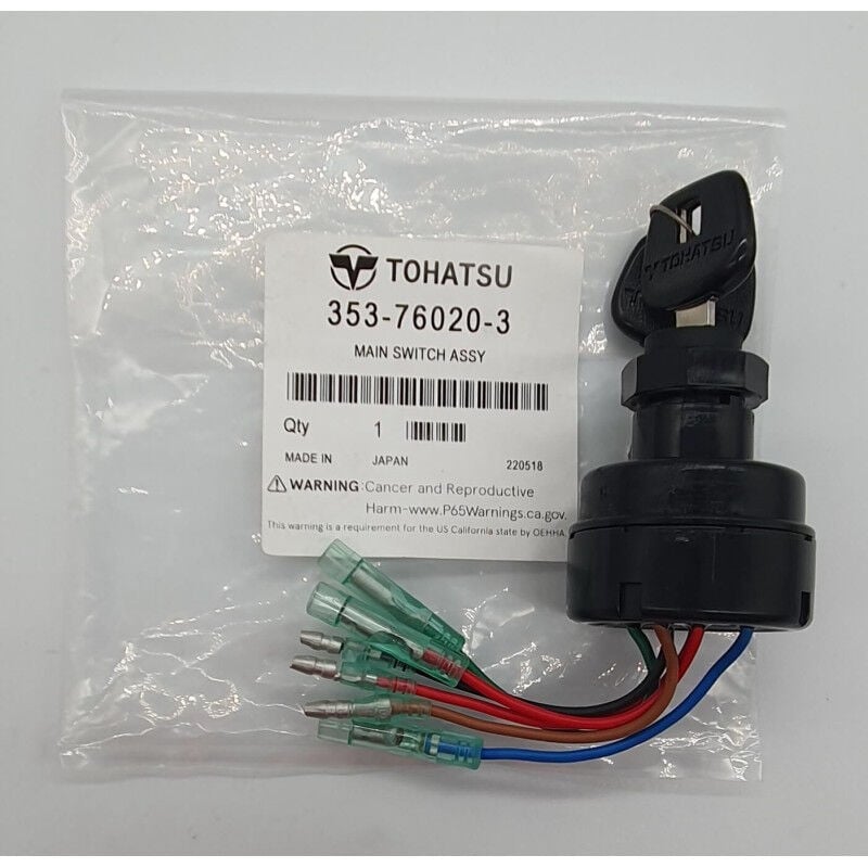 Tohatsu 353-76020-3 Ana Kontak Anahtarı – Main Switch Assy Orijinal Yedek Parça