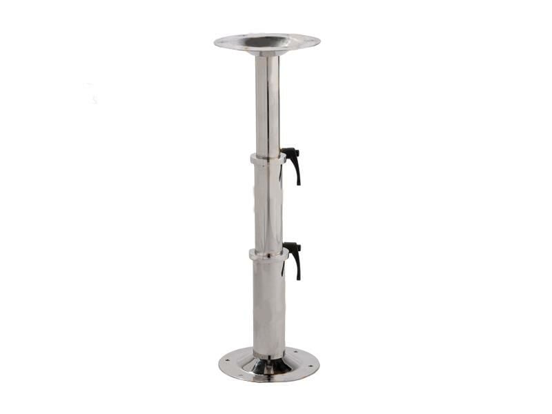 AGR 3 KATLI KROM MASA AYAĞI 30-71CM TEKNE VE KARAVAN İÇİN PASLANMAZ 304