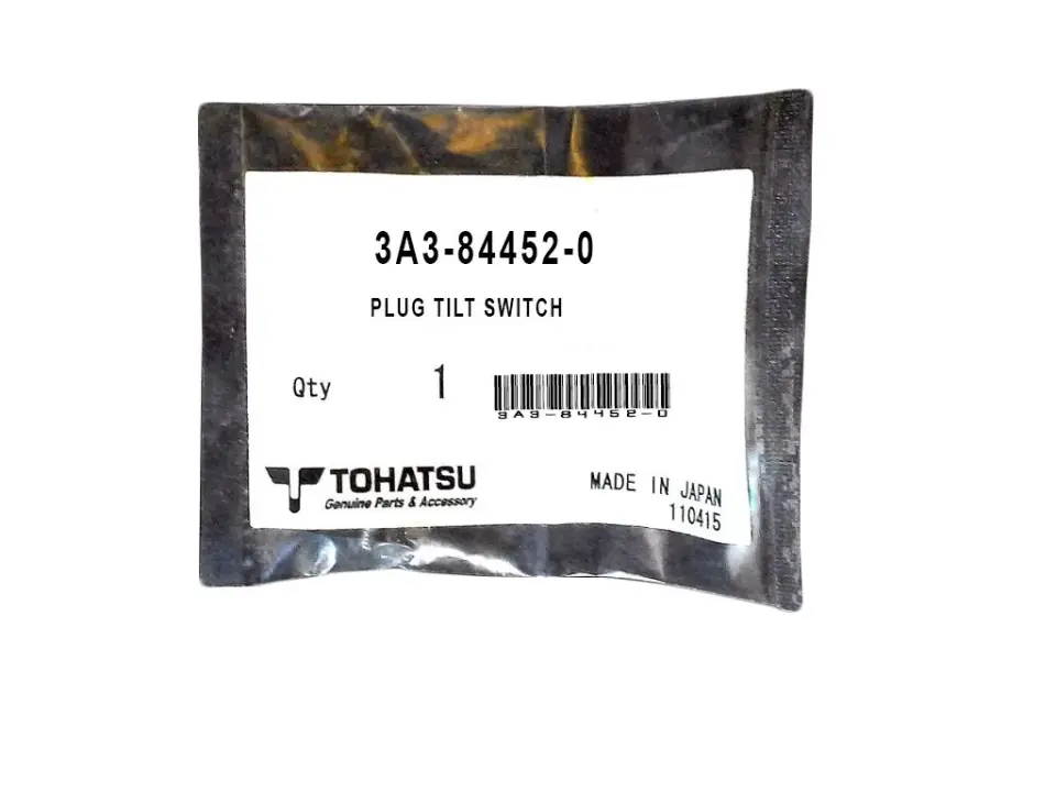 Tohatsu 3A3-84452-0 Power Trim Tilt Düğmesi Tapası – Tilt Switch Plug Orijinal Yedek Parça
