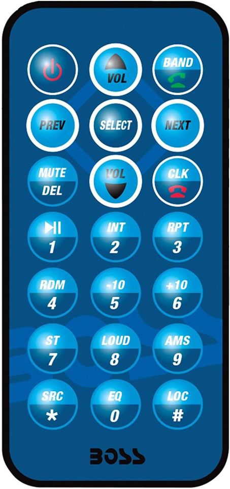 BOSS TEYP BEYAZ KUMANDALI MR632UAB Marin Tekne ve Yat Bluetooth USB AUX