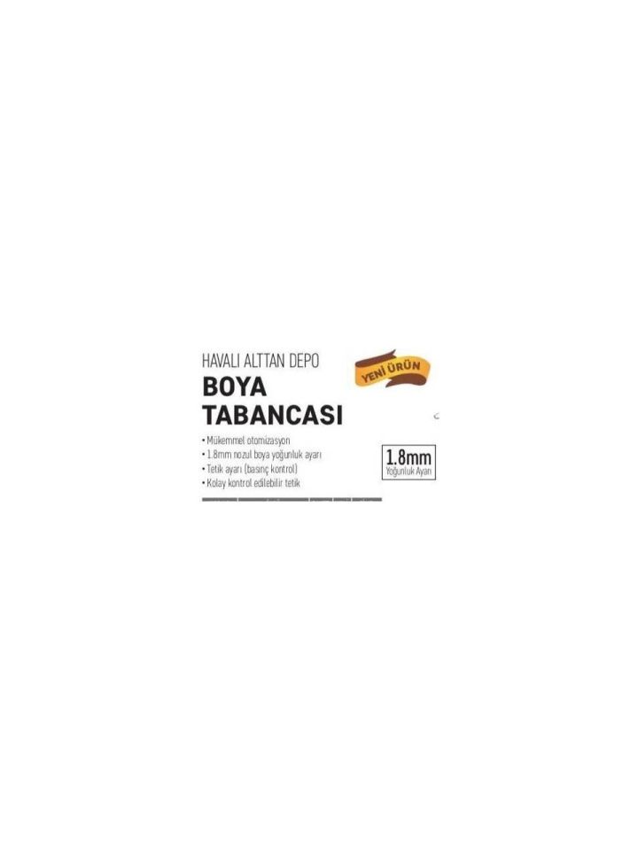 Meşem W-77G Havalı Alttan Depolu Boya Fıskiyesi Aparatı 1.8mm