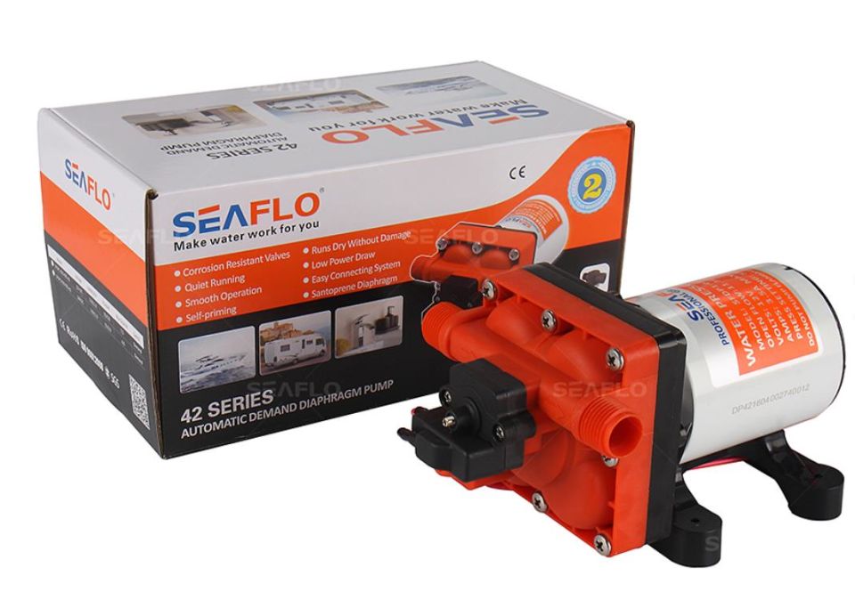SEAFLO HİDROFOR 18.90 LT/DK 12 V 55 PSİ