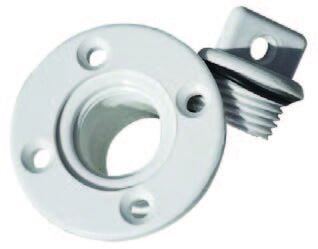 Plastik Miçoz Beyaz Yuvarlak 1/2” (13 mm)