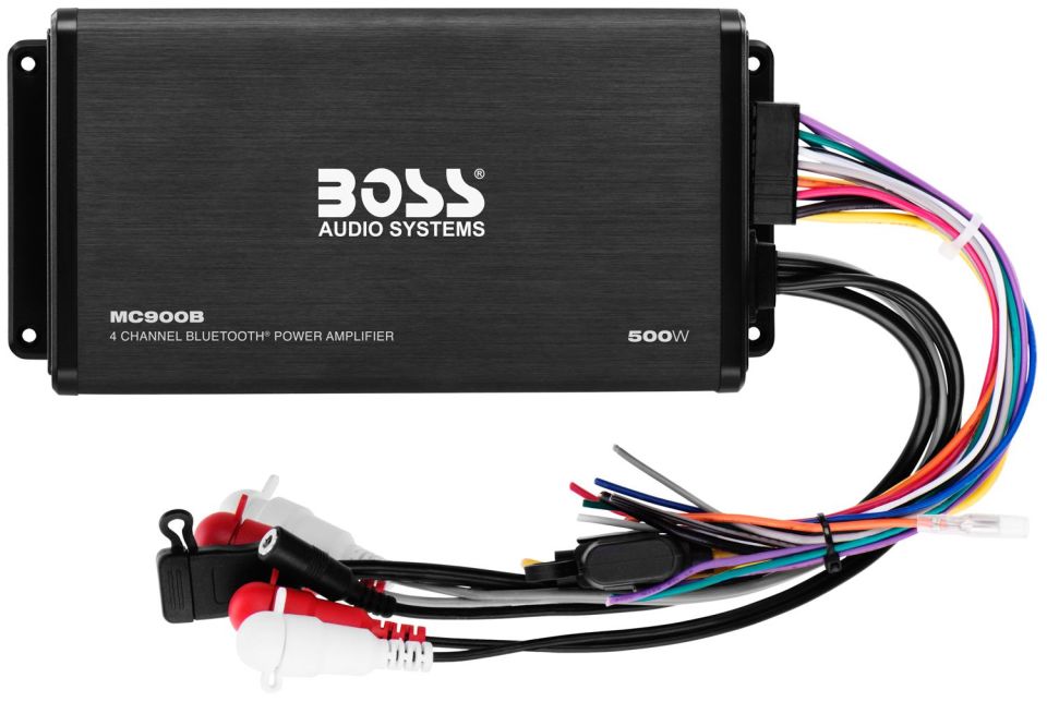 BOSS BLUETOOTH TEYP VE ANFİ MC900B Marin Teyp Tekne ve Yat Anfili Bluetooth USB AUX